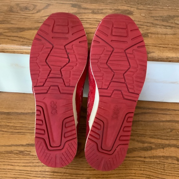 ASICS GEL Respector Red 4th of July Athletic Sneakers H6U3L Mens Size 11.5 - Picture 8 of 11